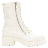Christian Dior d-leader cannage quilted leather ankle boots