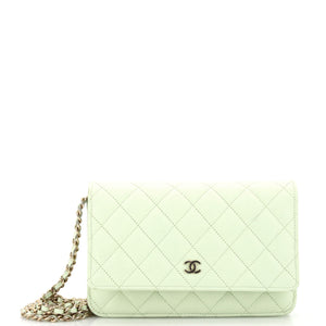 CHANEL Wallet on Chain Quilted Caviar