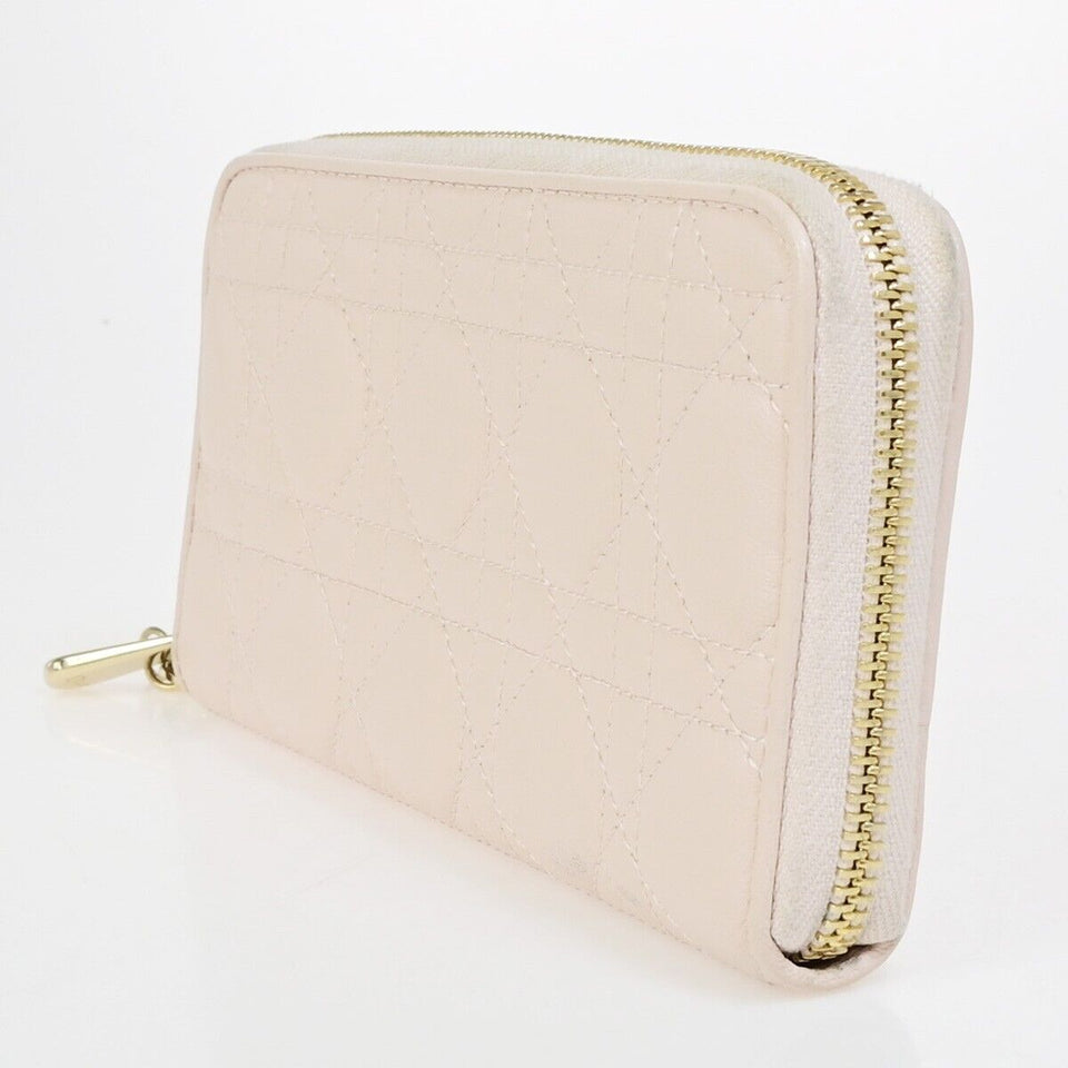 Dior Lady Dior  Leather Wallet