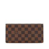 Louis Vuitton Damier Portefolio Sarah Long Wallet N61734 Brown PVC Leather  Louis Vuitton Long Wallet