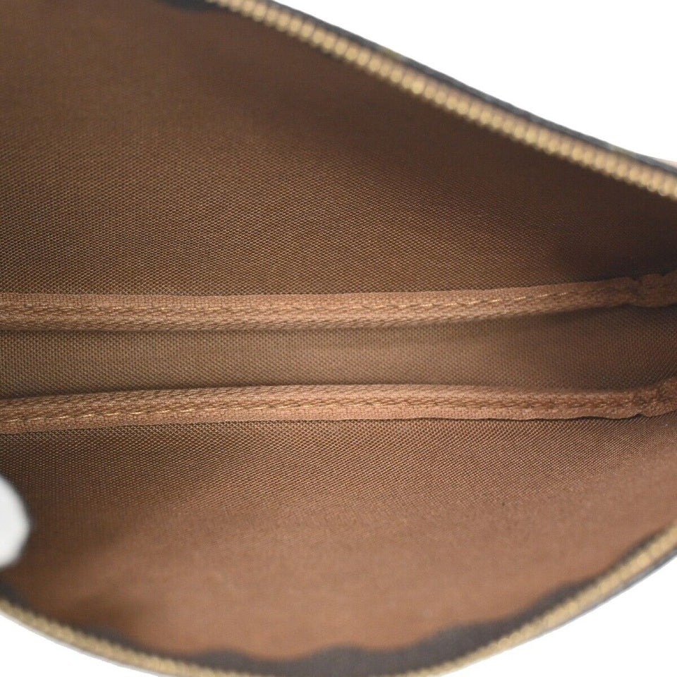 Louis Vuitton Pochette Accessoires  Canvas Clutch Bag