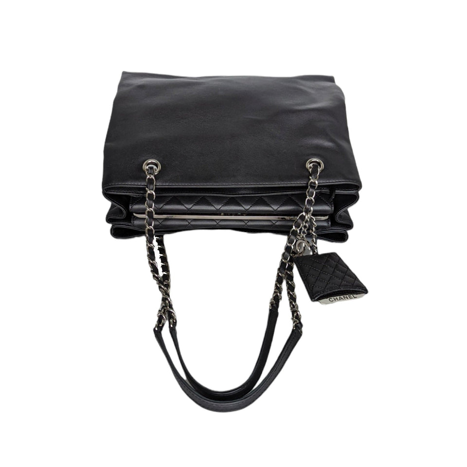 Chanel bag Accordion Shopping Lambskin Medium Tote