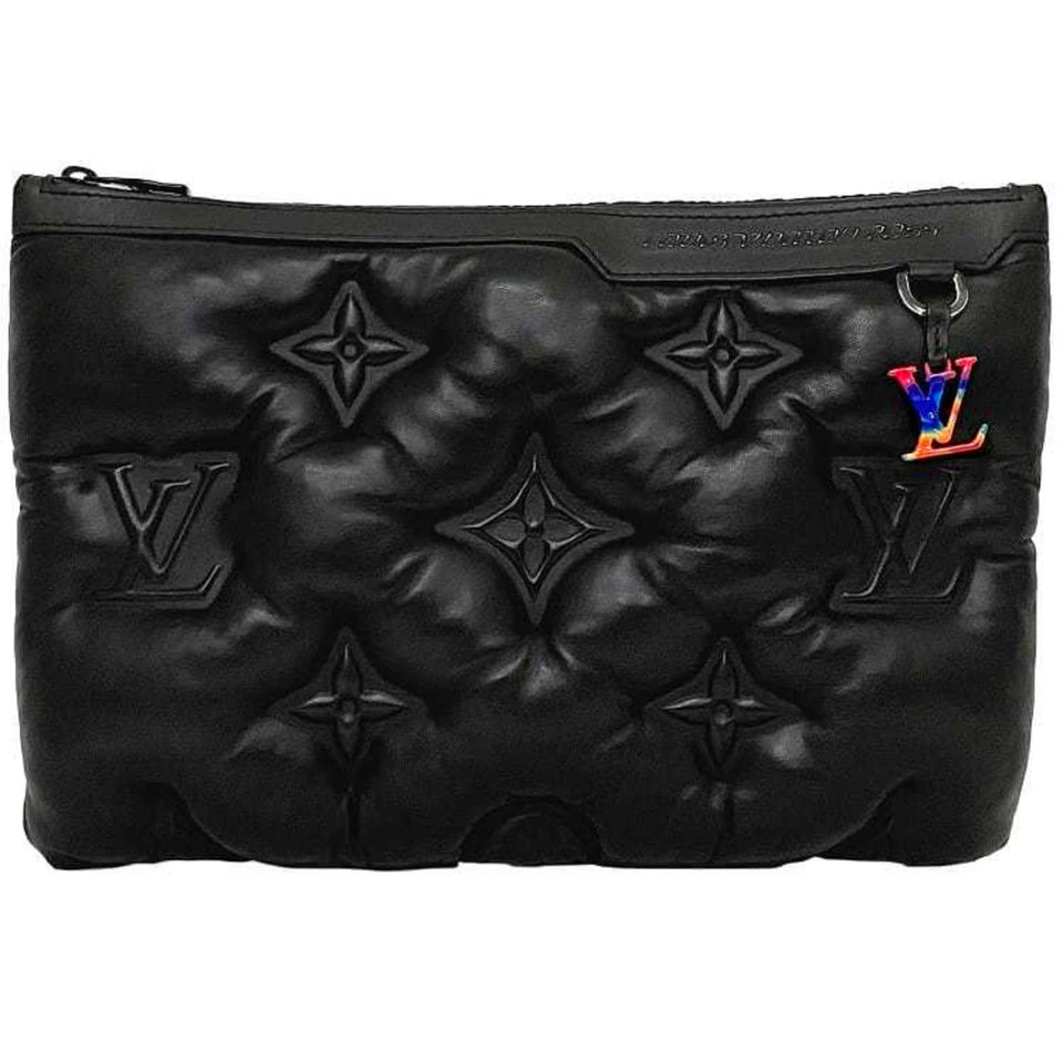 Louis Vuitton Pochette A4  Leather Clutch Bag