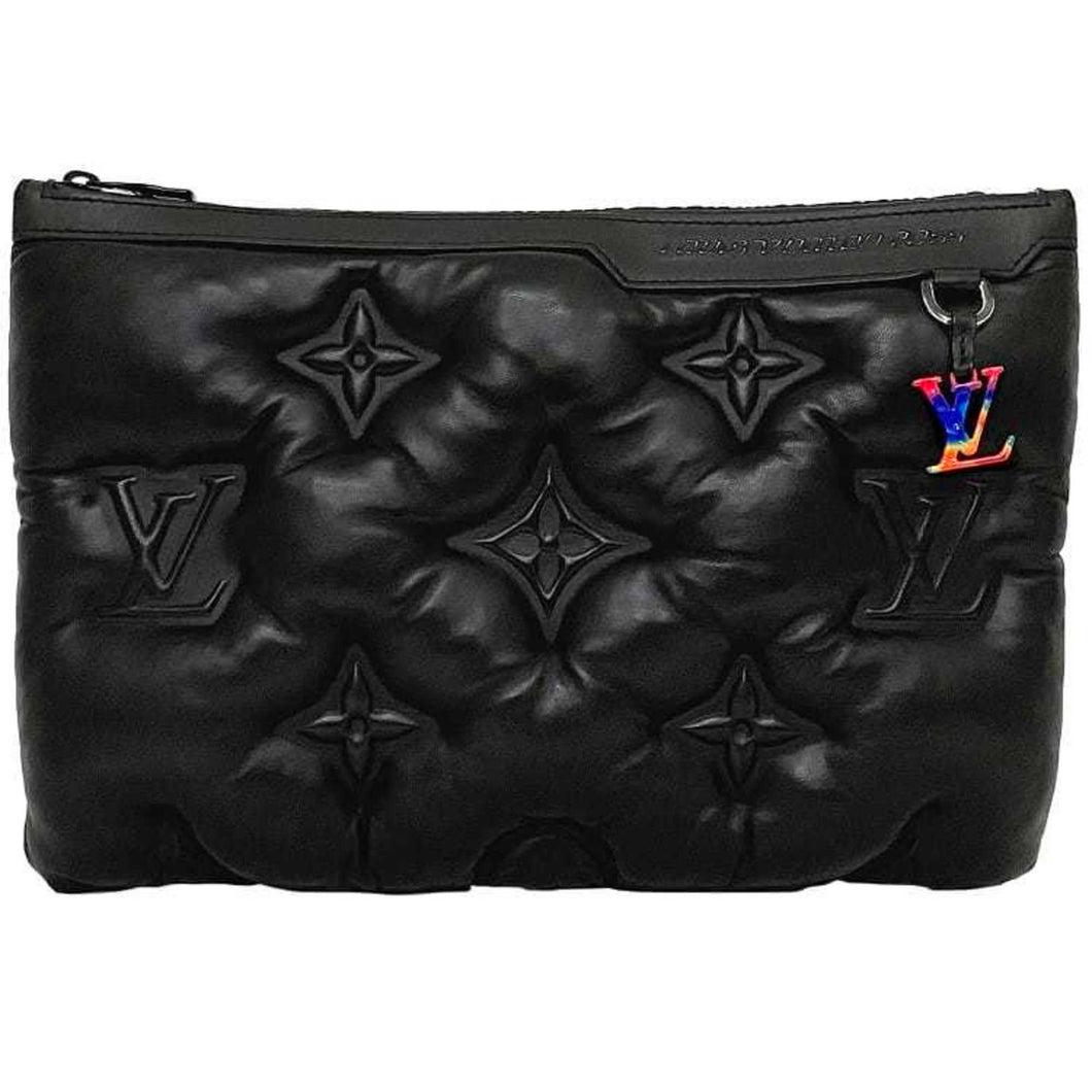 Louis Vuitton Pochette A4  Leather Clutch Bag