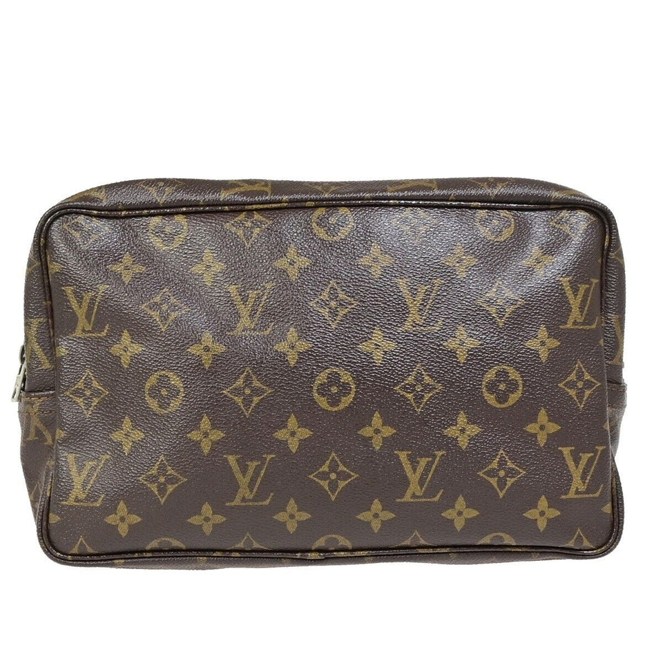 Louis Vuitton Trousse Toilette 28  Canvas Clutch Bag