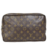 Louis Vuitton Trousse Toilette 28  Canvas Clutch Bag