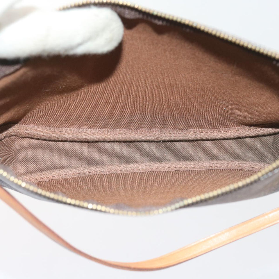 Louis Vuitton Pochette Accessoire  Canvas Clutch Bag