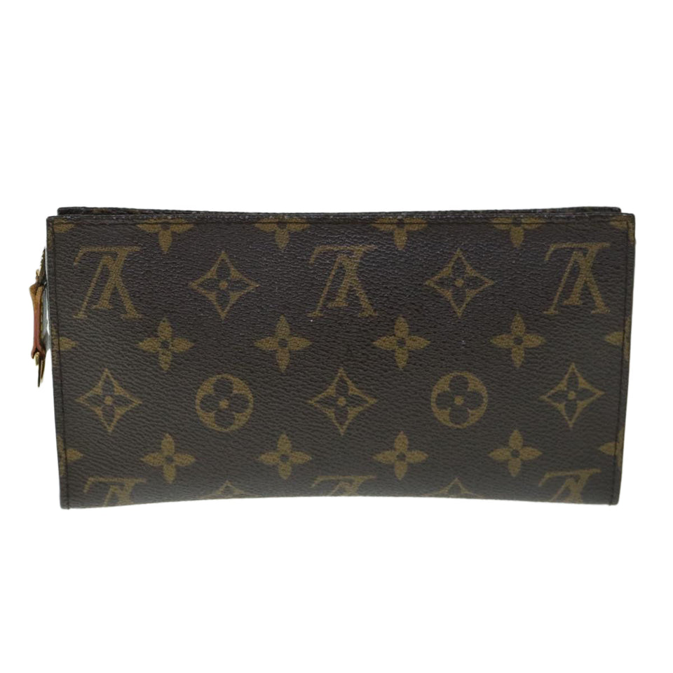 Louis Vuitton Pochette Accessoire  Canvas Clutch Bag
