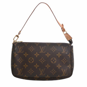 Louis Vuitton Pochette Accessoires  Canvas Clutch Bag