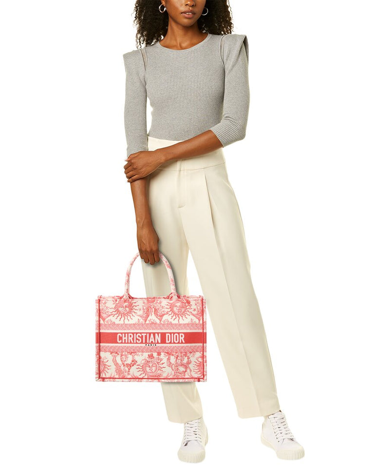 Dior Book Large Canvas Tote