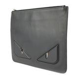 Fendi  Leather Clutch Bag Pouch (Pre-Owned)