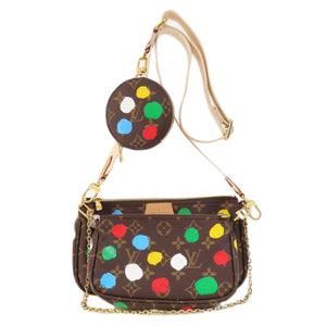 Louis Vuitton multi Pochette Accessoires  Canvas Clutch Bag