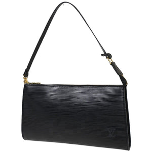 Louis Vuitton Pochette Accessoires  Leather Clutch Bag