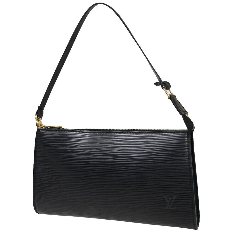 Louis Vuitton Pochette Accessoires  Leather Clutch Bag