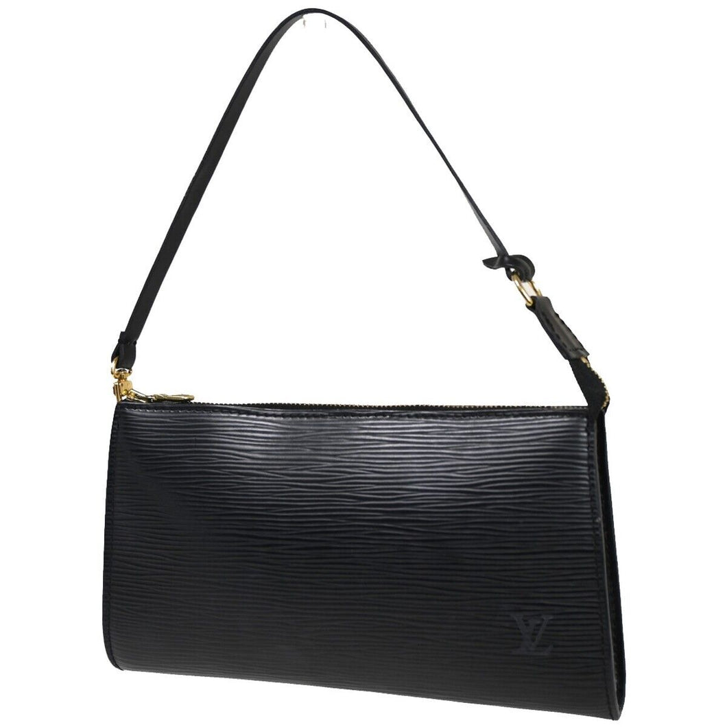 Louis Vuitton Pochette Accessoires  Leather Clutch Bag