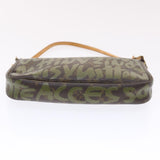 Louis Vuitton Pochette Accessoire  Canvas Clutch Bag