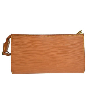 Louis Vuitton Pochette Accessoires  Leather Clutch Bag