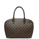 Louis Vuitton Damiere Sarria Horizontal Handbag N51282 Brown PVC Leather  Louis Vuitton