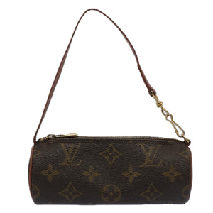 Louis Vuitton Mini Baby Papillon  Canvas Clutch Bag