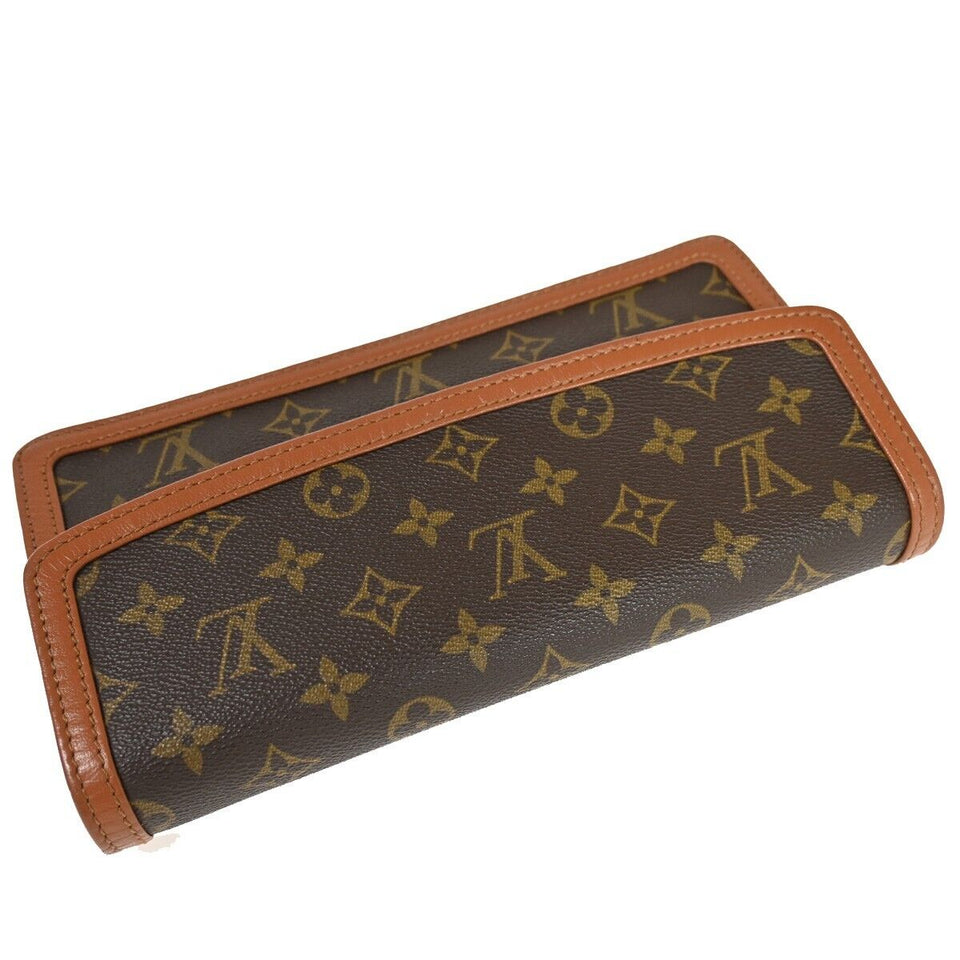 Louis Vuitton Pochette Dame  Canvas Clutch Bag
