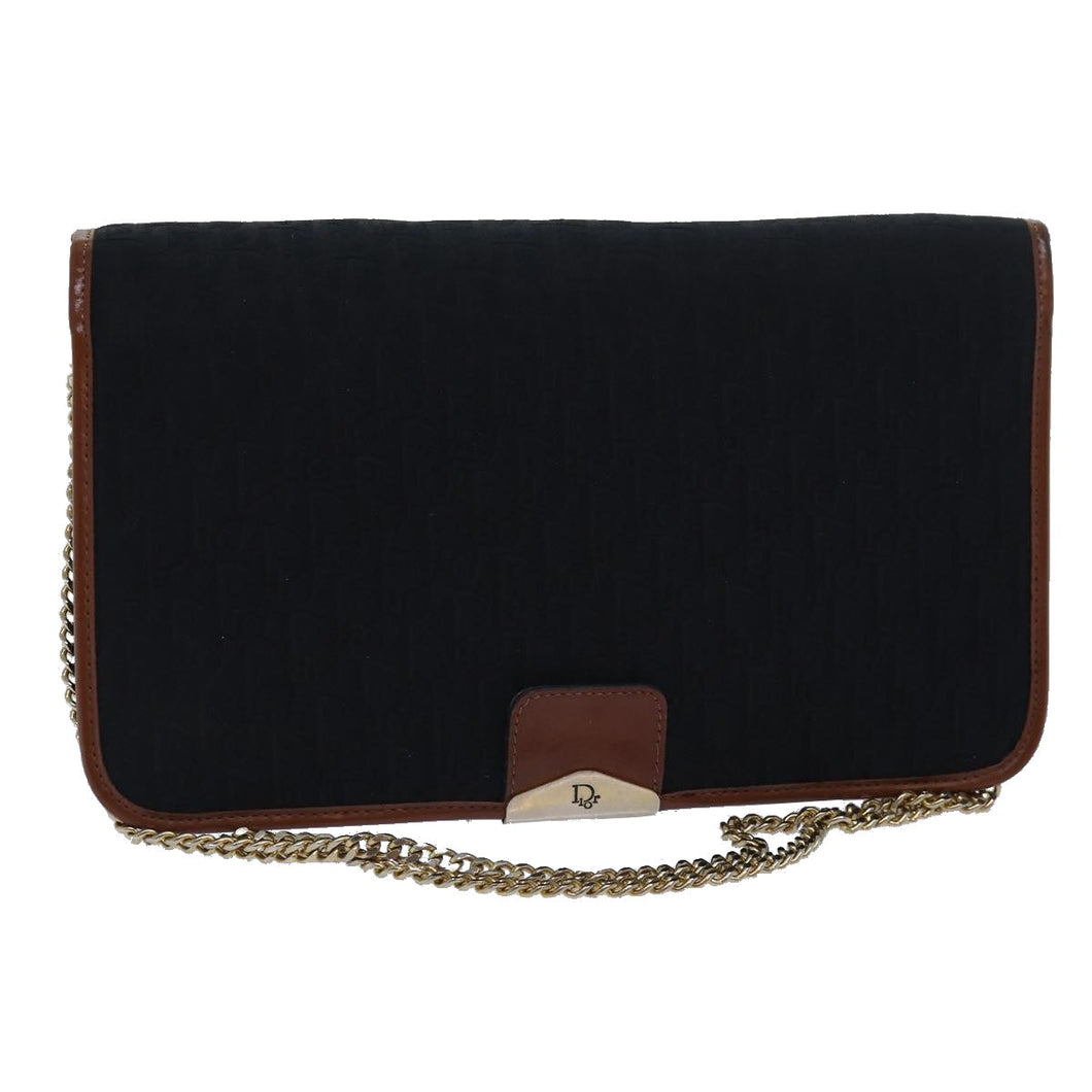 Dior Trotter Chain  Canvas Shoulder Bag
