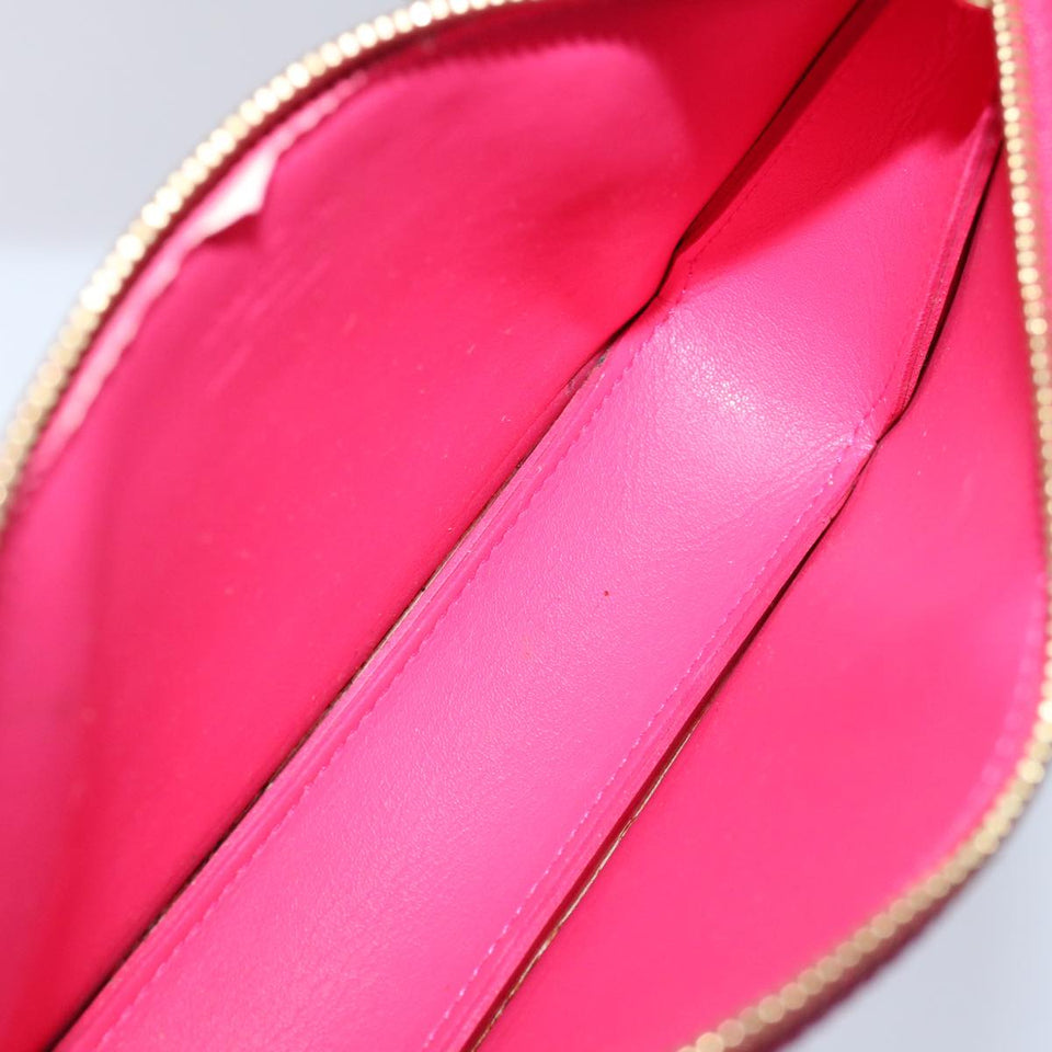 Louis Vuitton Pochette Accessoire  Leather Clutch Bag