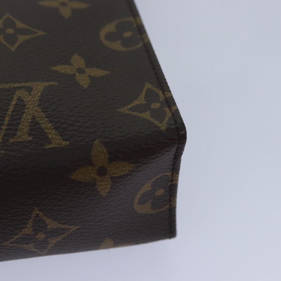 Louis Vuitton Poche Toilette  Canvas Clutch Bag