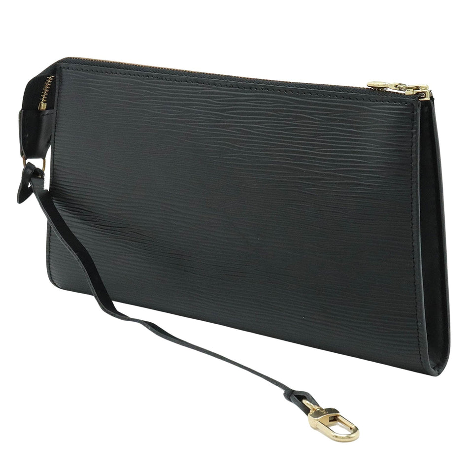 Louis Vuitton Pochette Accessoire  Leather Clutch Bag