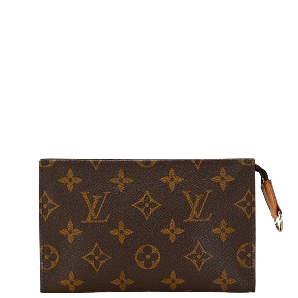 Louis Vuitton Poche Toilette  Canvas Clutch Bag