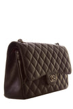 Chanel Black Jumbo Caviar Double Flap SHW  Handbag