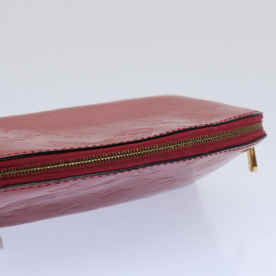 Louis Vuitton Cosmetic Pouch  Patent Leather Clutch Bag