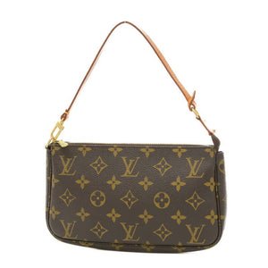 Louis Vuitton Pochette Accessoires  Canvas Clutch Bag