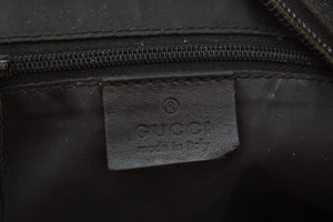 Gucci Vintage Black Triple Pouch Handbag