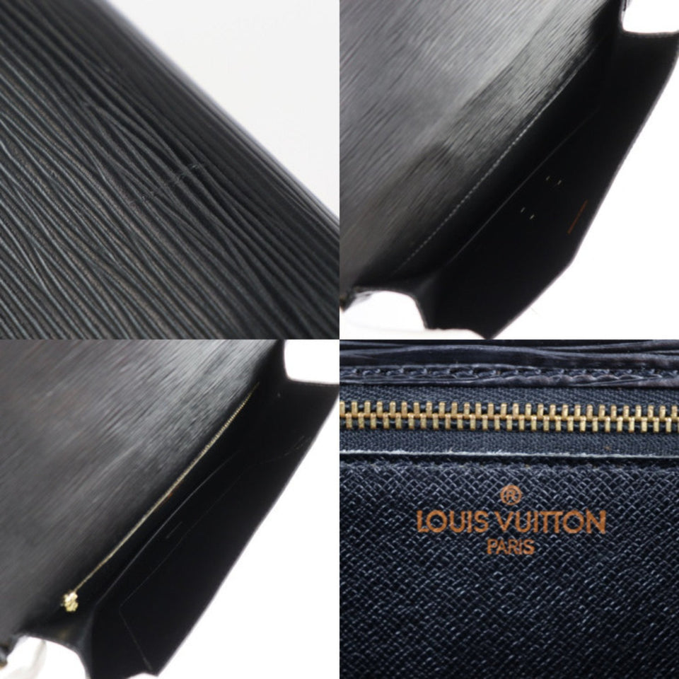 Louis Vuitton Sellier  Leather Clutch Bag