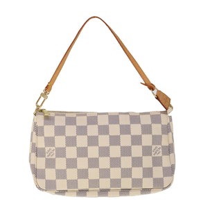 Louis Vuitton Pochette Accessoires  Canvas Clutch Bag