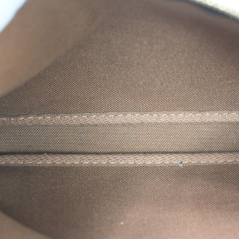 Louis Vuitton Pochette Accessoires  Canvas Clutch Bag