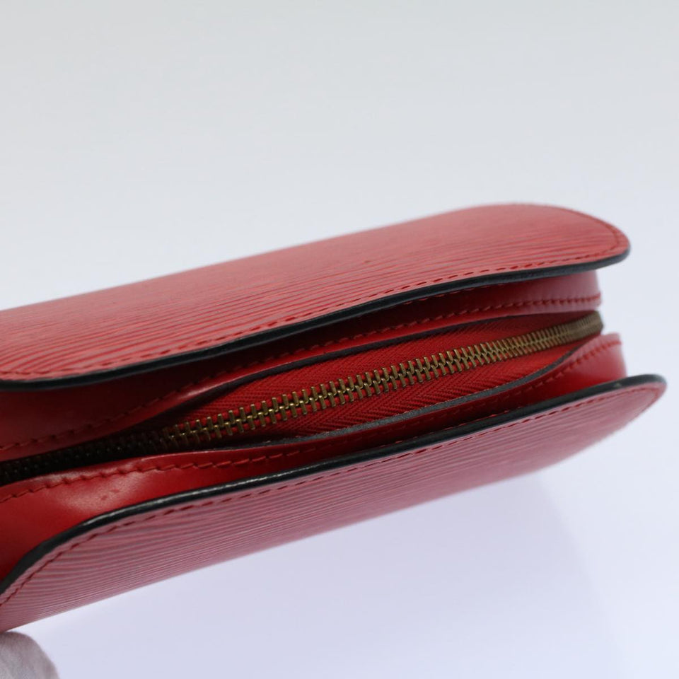 Louis Vuitton Dauphine  Leather Clutch Bag