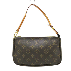Louis Vuitton Pochette Accessoire  Canvas Clutch Bag