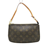 Louis Vuitton Pochette Accessoire  Canvas Clutch Bag