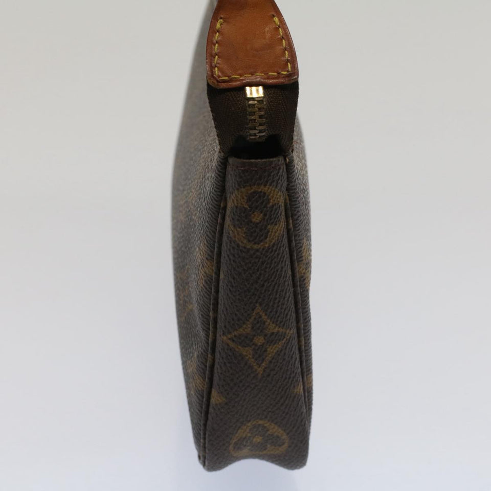 Louis Vuitton Pochette Accessoire  Canvas Clutch Bag