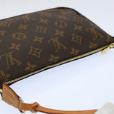 Louis Vuitton Pochette Accessoire  Canvas Clutch Bag