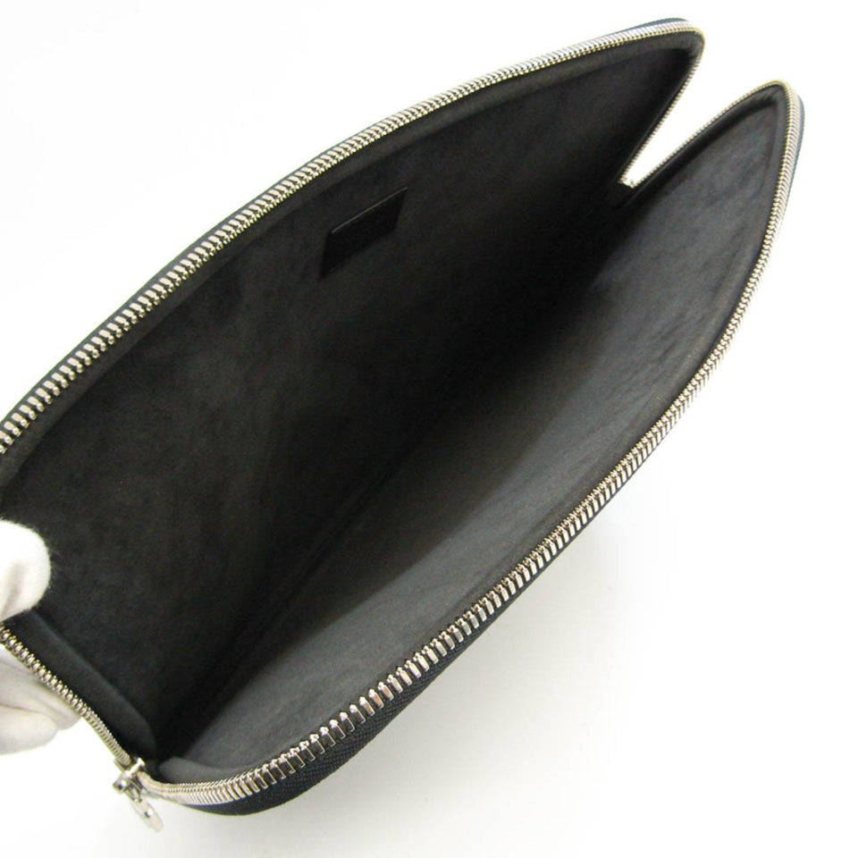 Louis Vuitton Computer Sleeve  Leather Clutch Bag