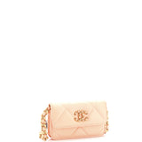 19 Clutch With Chain Quilted Lambskin