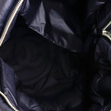 Doudoune Backpack Embossed Nylon with Tweed Medium
