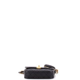 Multi Pouching Flap Bag with Coin Purse Quilted Calfskin