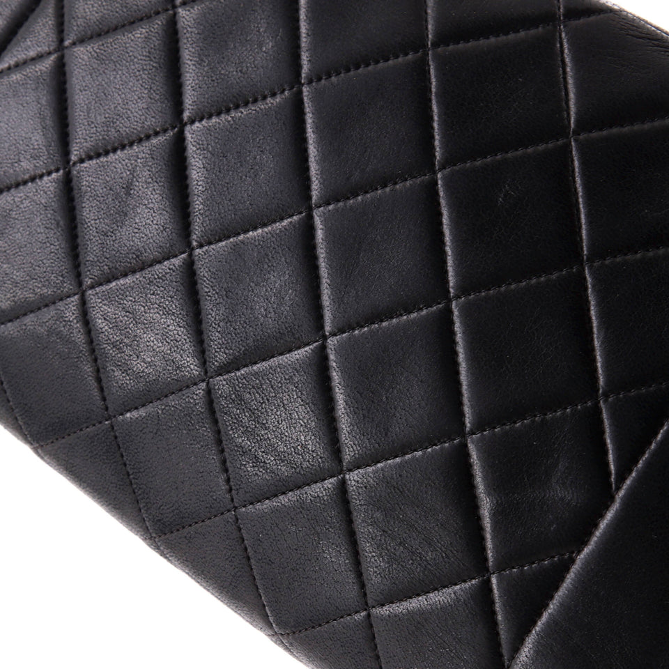 Vintage Diana Flap Bag Quilted Lambskin Medium