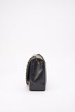 Vintage Chanel Diana Black Single Flap with 24k gold plated hardware