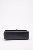 Vintage Chanel Diana Black Single Flap with 24k gold plated hardware