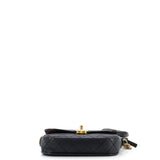 Multi Pouching Flap Bag with Coin Purse Quilted Calfskin