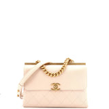 Coco Luxe Flap Bag Quilted Lambskin Small
